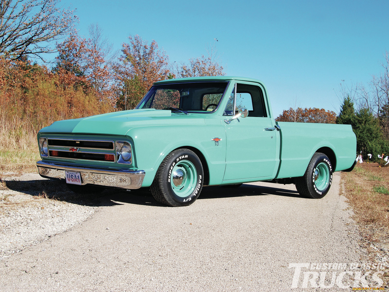 1967, chevrolet, c10, , custom, pick, up